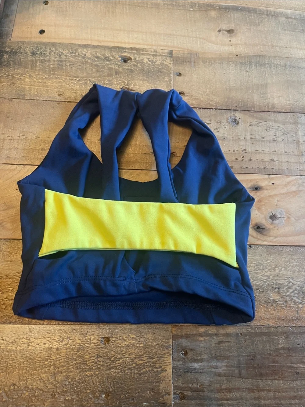 FIVE Kids Navy Dance Crop Top
